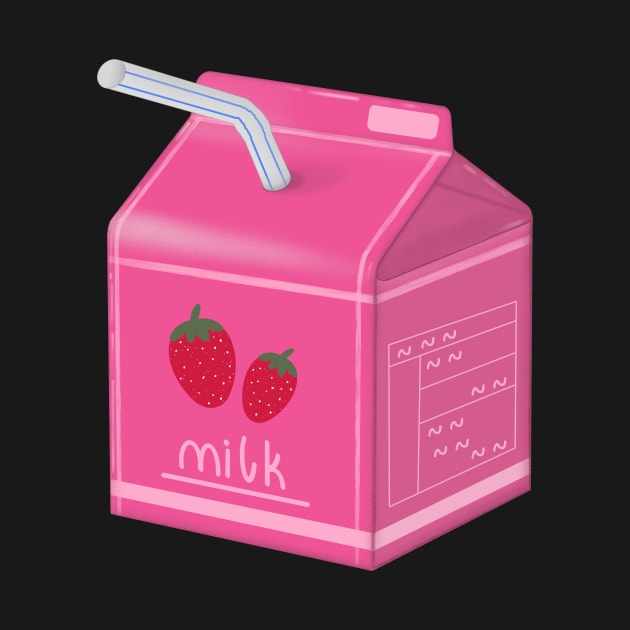 Strawberry Milk by aykimkio