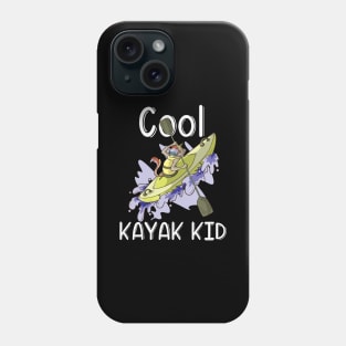 Kayak River Rafting Kids Gift Canoe Unicorn for Son Daughter Phone Case