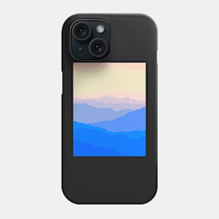 Cool Blue Appalachian Sunset Phone Case