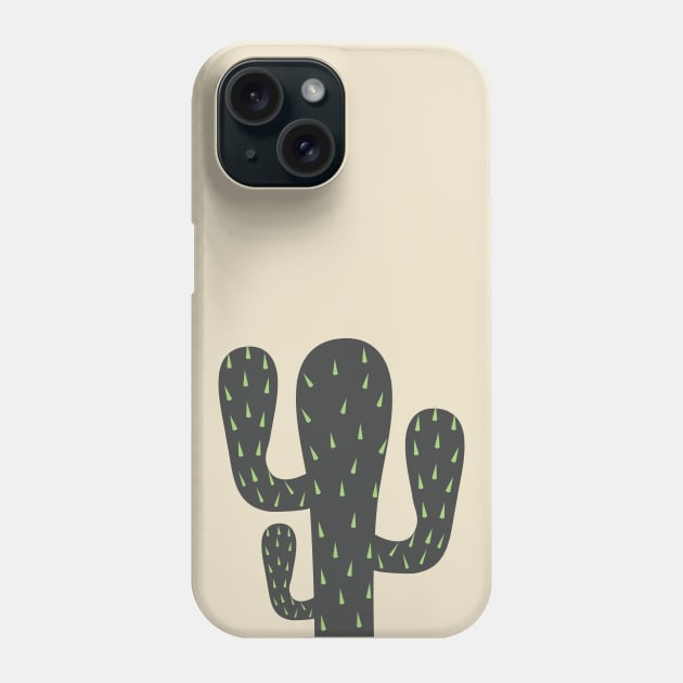 FUNNY CACTUS ILLUSTRATION Phone Case by STUDIOVO