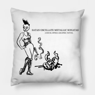 Satan Oscillate Metallic Sonatas Pillow