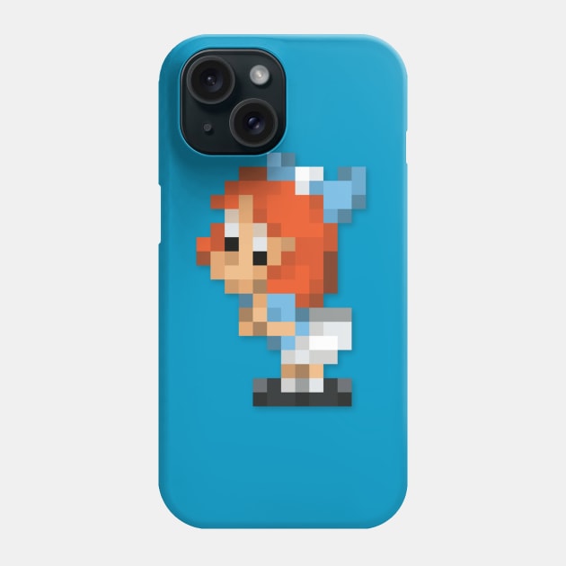 Elmyra low-res pixelart Phone Case by JinnPixel