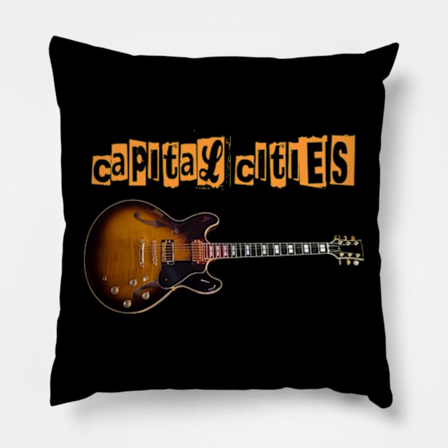 CAPITAL CITIES BAND Pillow by xsmilexstd