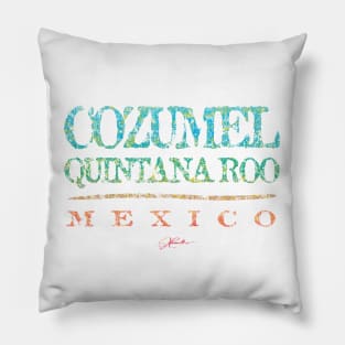 Cozumel, Quintana Roo, Mexico Pillow