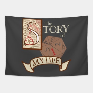 The Story of my life - Red Dragon V02 Tapestry