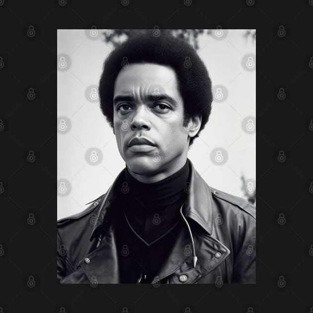 Huey P. Newton by Moulezitouna