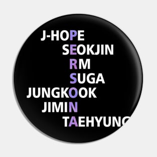 BTS Persona Pin