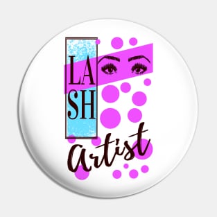 Lash Artist Pin