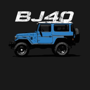 BJ40 Shirt, FJ40, Off-road T-shirt, Classic Truck Gift for Men, Vintage 4x4 Tee, Land Cruiser T-Shirt