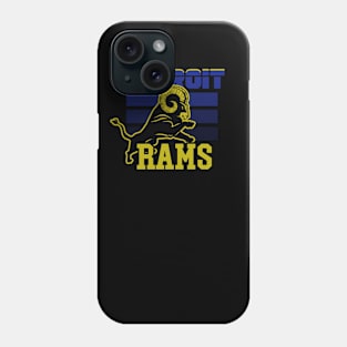 Detroit Rams Goat Phone Case