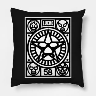 LUCHA MONO Pillow