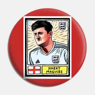 Harry Maguire Football Card Pin