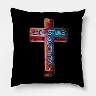 JESUS SAVES Pillow