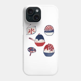 Kakigori/Shaved Ice (かき氷) Phone Case