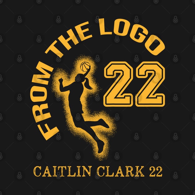 from the logo Caitlin Clark 22 by Folke Fan Cv