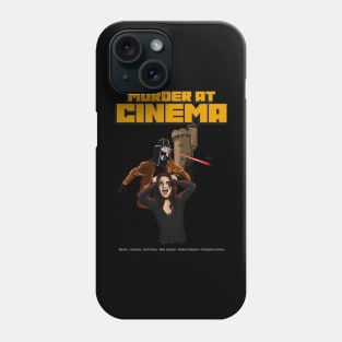 Murder at cinema - Vintage classic Phone Case