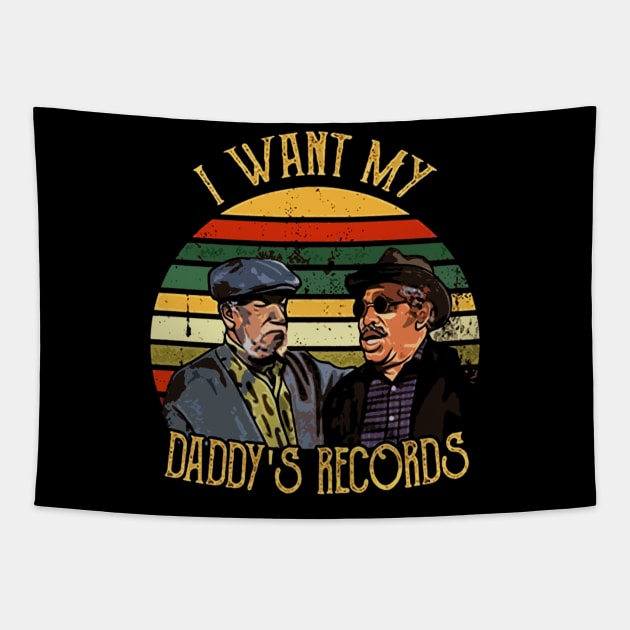 I Want My Daddy Records Tapestry by doogwest