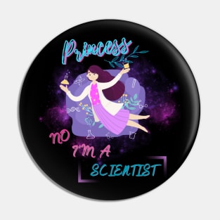 I am a scientist Pin