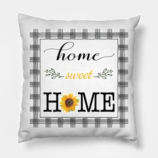 Lovely Plaid Sentiments A Pillow