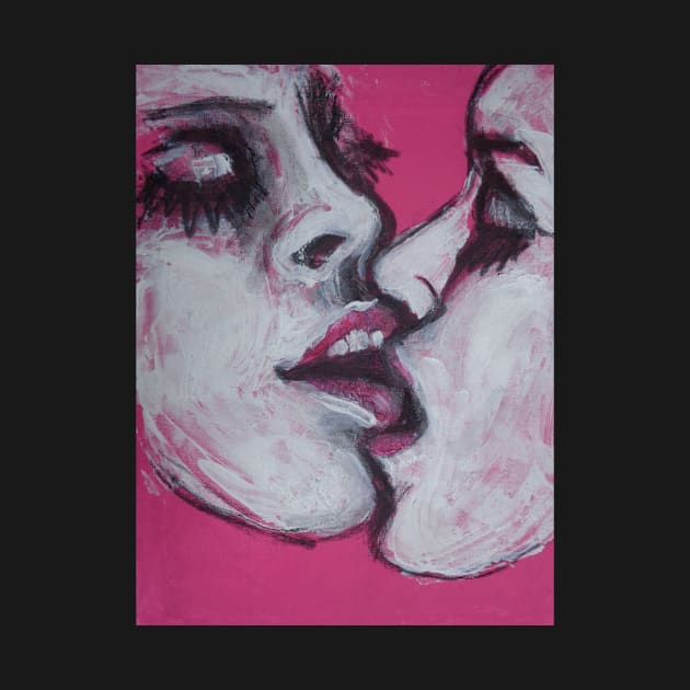 Lovers - Kiss in Pink by CarmenT