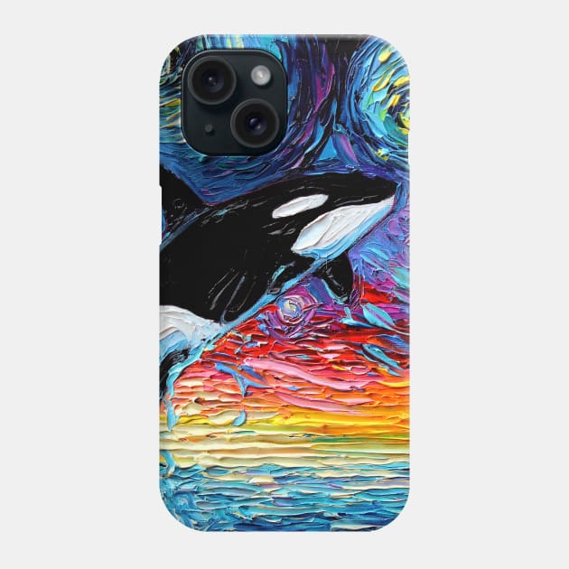 van Gogh Never Saw Alaska Phone Case by sagittariusgallery