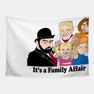 CLASSIC SITCOM FAN ART Tapestry