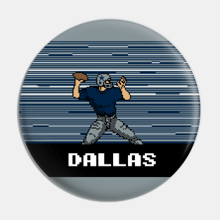 8-Bit Quarterback - Dallas Pin