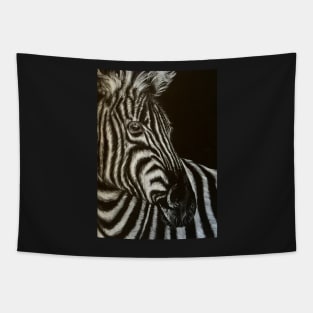 Zebra Portrait Tapestry