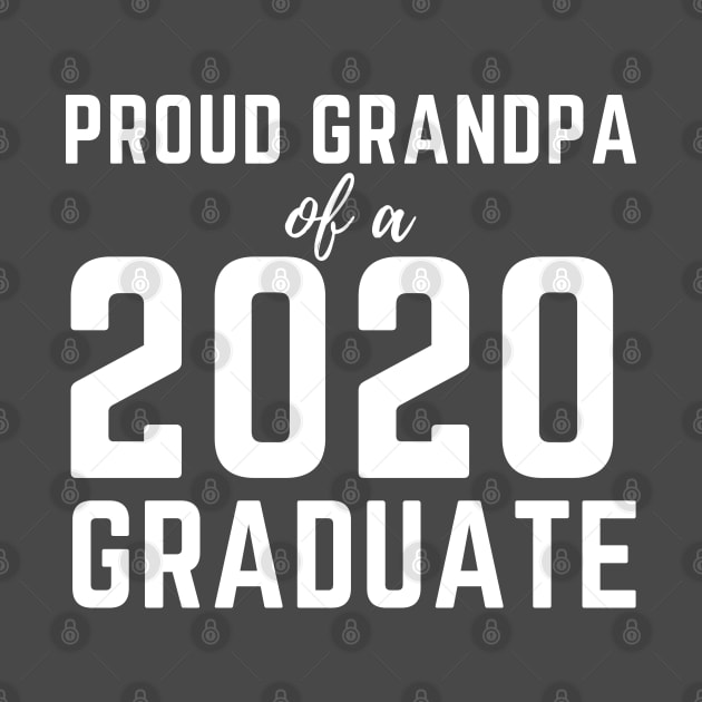 Proud Grandpa Of A 2020 Graduate Senior Class Graduation by busines_night