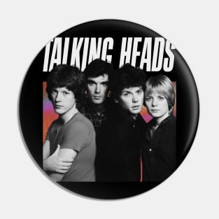 Vintage Talking Heads Pin