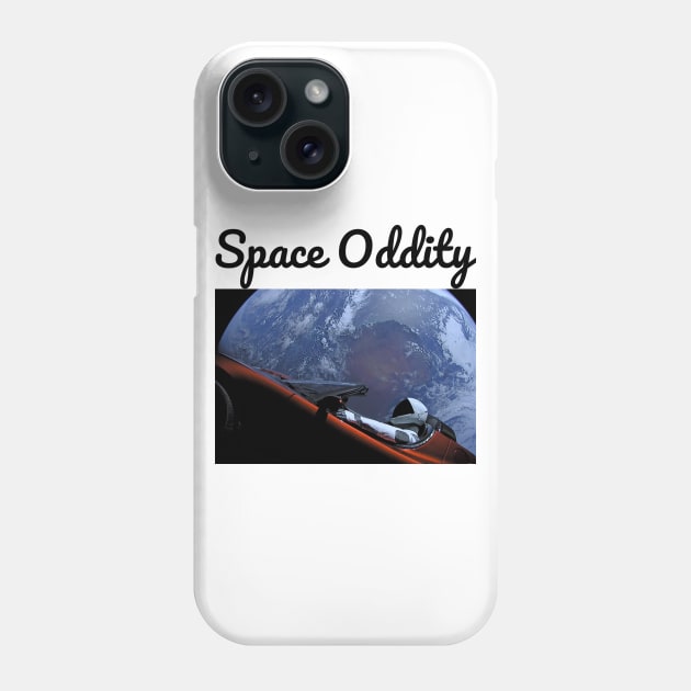 Starman Tesla Roadster SpaceX Tee | Space Oddity Phone Case by AstroGearStore