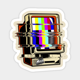 Glitch Aesthetic Magnets Teepublic