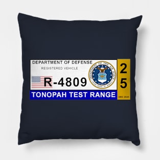 2025 Tonopah Military Base Permit - UFO Area 51 Pillow