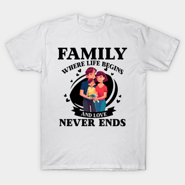 family is love t shirt
