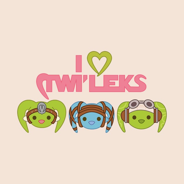 I Love Twi'Leks by SpaceMomCreations