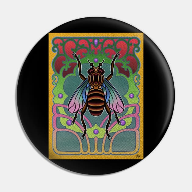 Hoover fly Pin by Markhansenart