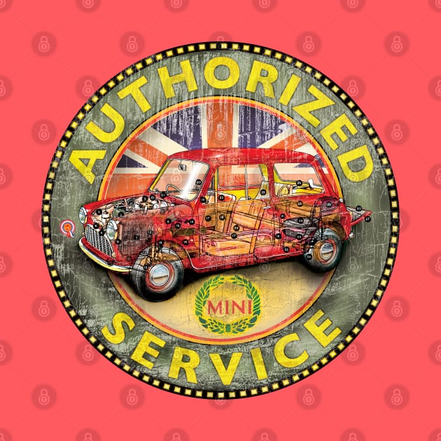 Authorized Service - Mini Cooper by Midcenturydave