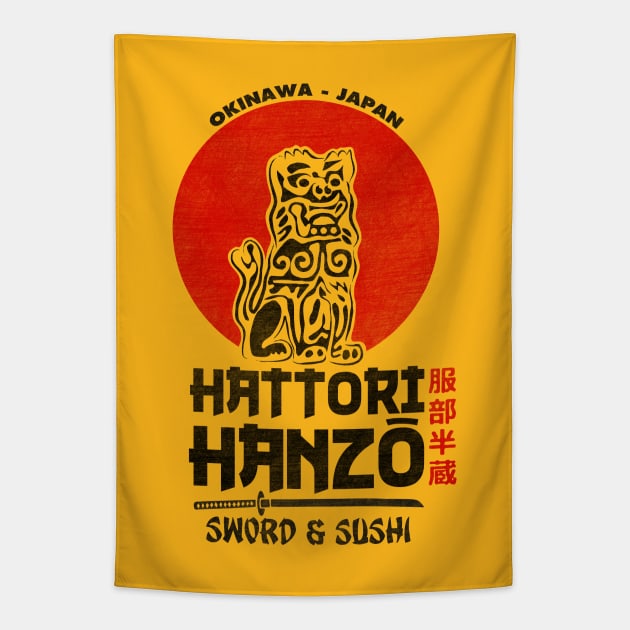 Hattori Hanzo Tapestry by Melonseta