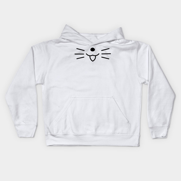 Cat Face Kawaii Anime Cat Face Kawaii Kids Hoodie Teepublic