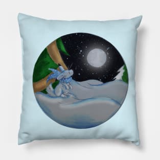 The Festive Moon Pillow