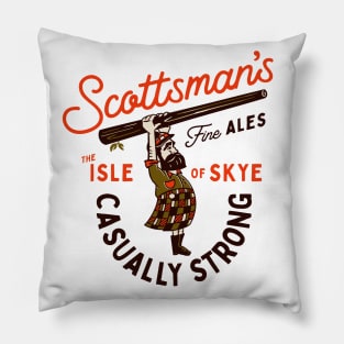 Scottsman's Isle Of Skye Fine Ales: Casually Strong Pillow