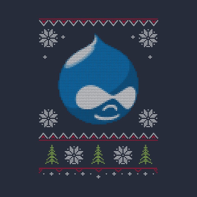 Drupal Ugly Sweater Christmas by vladocar