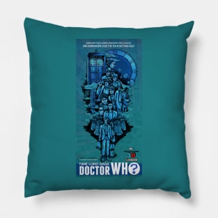 Timelord Saga Art Print Pillow