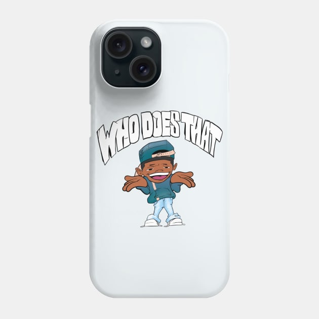 WDT Urban Logo Phone Case by WhoDoesThat