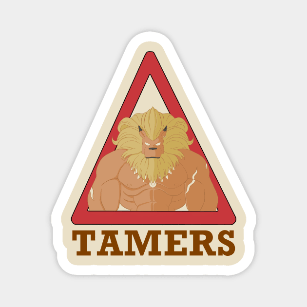 Leomon Tamers Magnet by MEArtworks