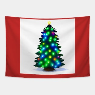 Christmas tree Tapestry