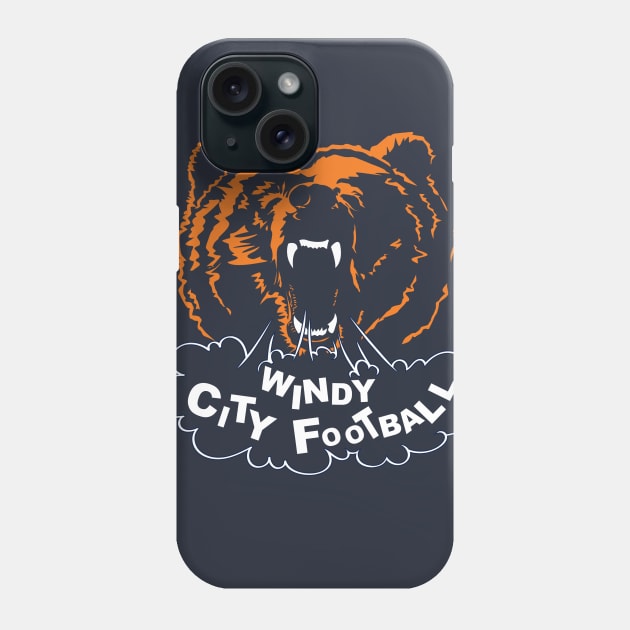 Chicago Bears Windy City Phone Case by stayfrostybro