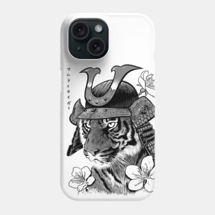 Samurai warrior tiger Phone Case