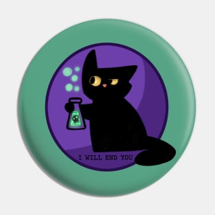 Murder Cat - Poison Version Pin