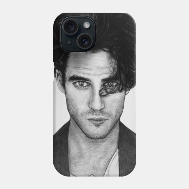 Darren Criss Phone Case by dibujosbymari